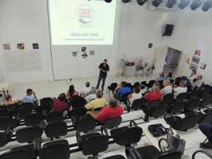 Reunião Itapoá Saneamento na Casa da Cultura  em 16-12-15