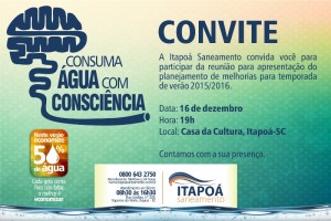 convite itapoa saneamento