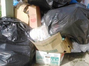 Contribuintes reclamam e concessionaria emite nota sobre falha na coleta de lixo em Itapoa 1 - Capa