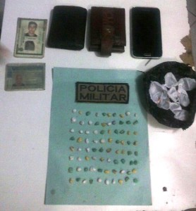 Ocorrencia de violencia contra mulher leva a prisao de traficantes no Sao Jose em Itapoa 2