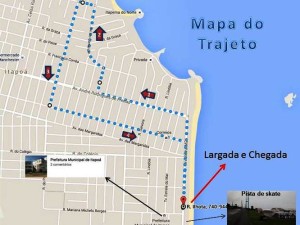 Percurso Runfolia Itapoa