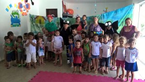 Escolas de Itapoa recebem encenacao de teatro sobre prevencao ao Aedes aegypti 10