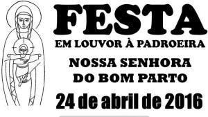 Festa em louvor à padroeira Nossa Senhora do Bom Parto no Paese em Itapoa - Capa atualizada