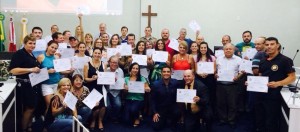 PM e Conseg de Itapoa promovem Curso de Extensao de Lideranças Comunitarias 11