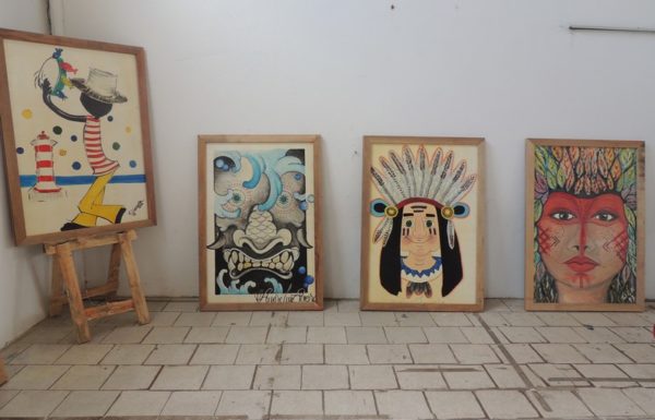 Artesaos expoem os paineis artisticos que enfeitarao o carnaval de Itapoa 2017 17