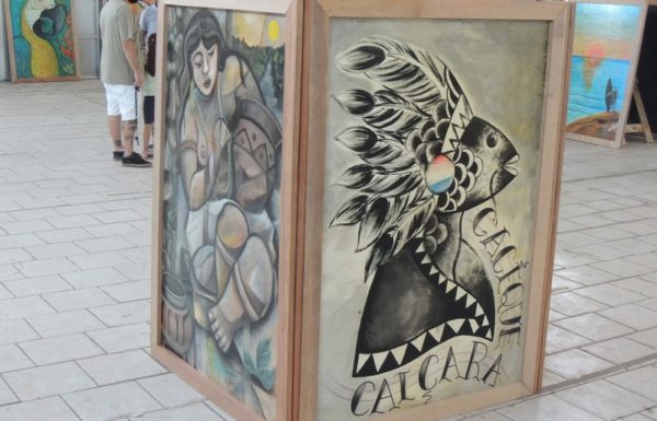 Artesaos expoem os paineis artisticos que enfeitarao o carnaval de Itapoa 2017 24