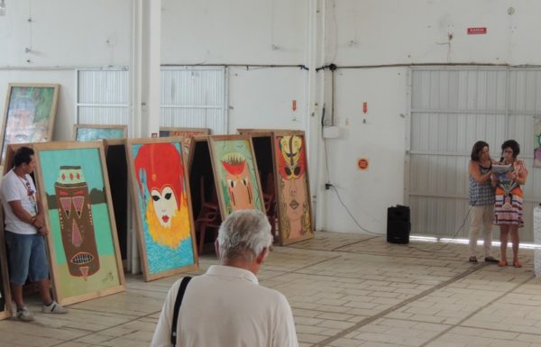 Artesaos expoem os paineis artisticos que enfeitarao o carnaval de Itapoa 2017 35