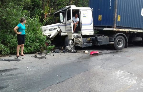 Mais um grave acidente com obito e registrado na SC-417 01