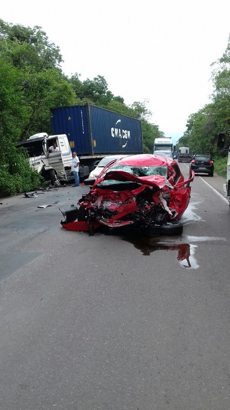 Mais um grave acidente com obito e registrado na SC-417 04
