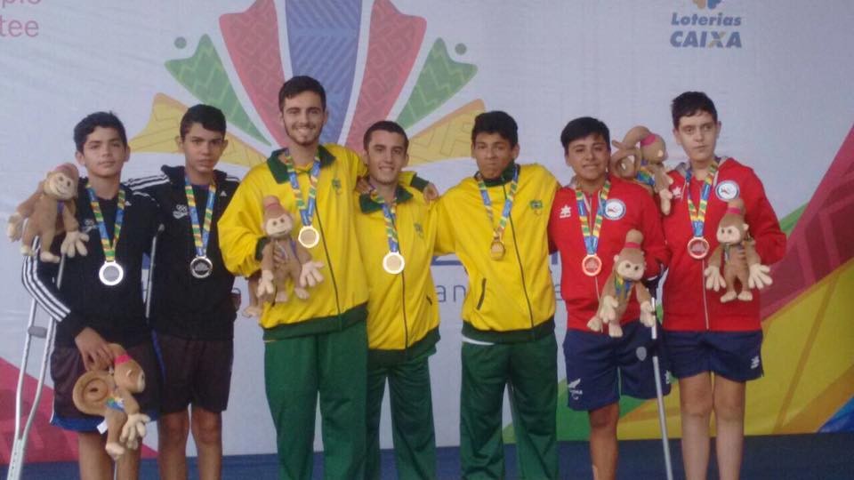 Paratleta de Itapoa conquista medalha de ouro com a Selecao Brasileira 1