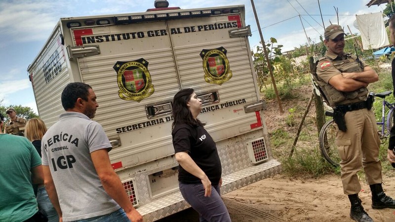 Corpo de mulher encontrado no rio Sai Mirim 2