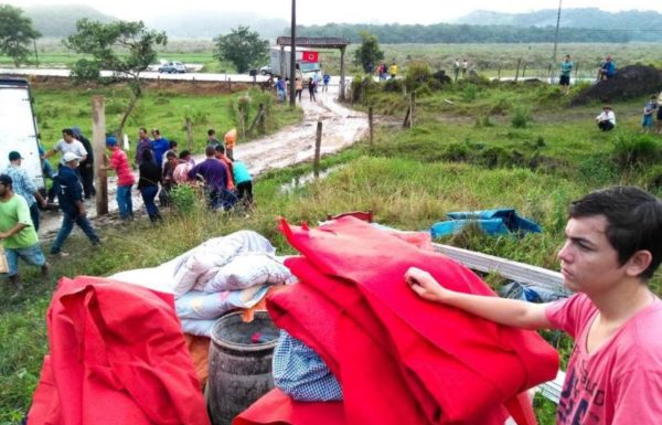 Propriedade de Garuva e ocupada por membros do MST 1