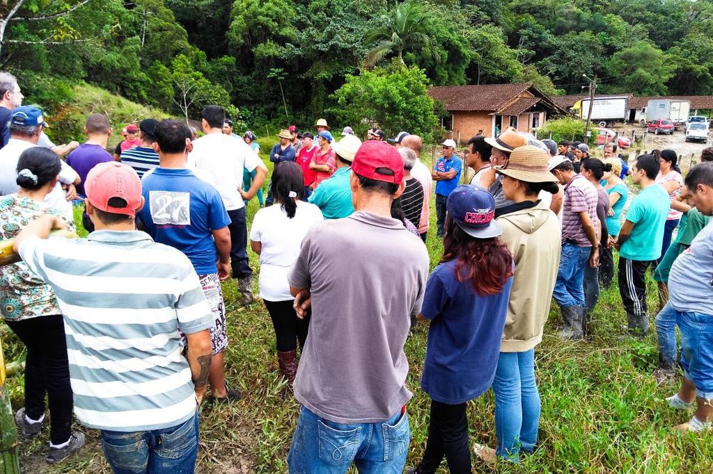 Propriedade de Garuva e ocupada por membros do MST 2