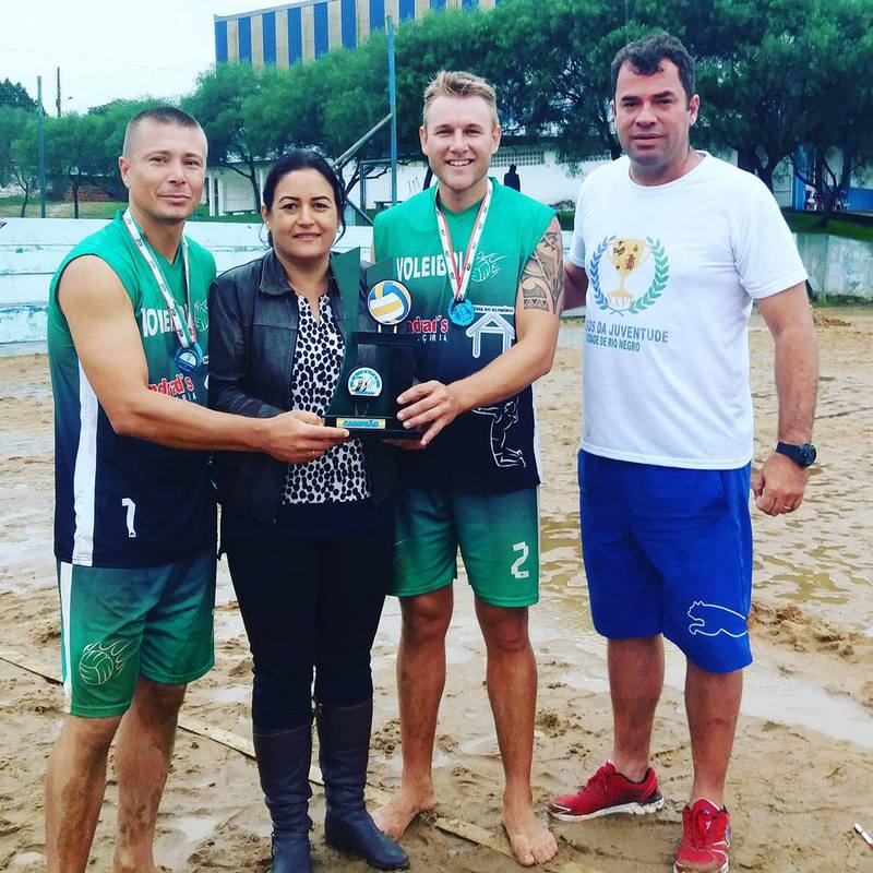 Dupla itapoaense de areia masculina vence a 4a Copa Cidade Rio Negro de Volei de Areia