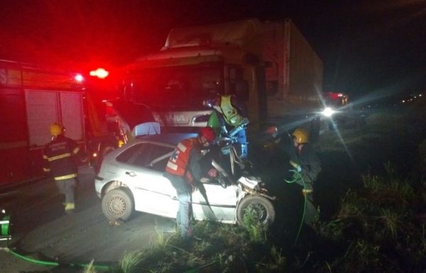 Grave acidente resulta em tres obitos na SC-416 3