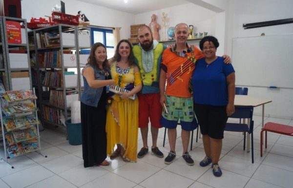 PG 12 e 13 -04- Projeto Sarau LEGENDA Escola João Monteiro Cabral - CRÉDITOS Sarau Trio -Divulgação