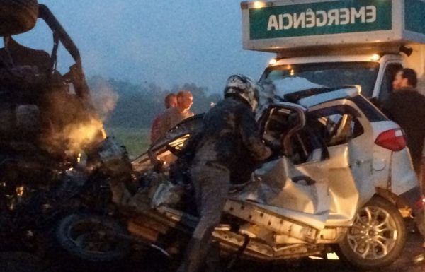 Acidente na SC-417 registra uma morte em Garuva 1