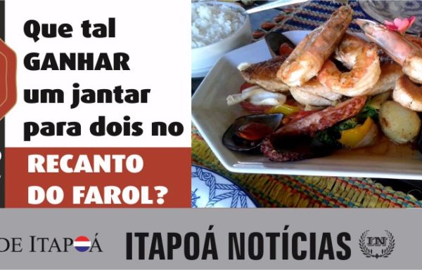 Sorteio Jantar a Dois Recanto do Farol