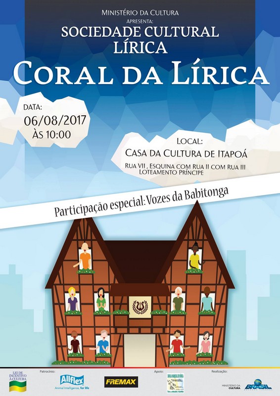 Coral da Lirica de Joinville em Itapoa