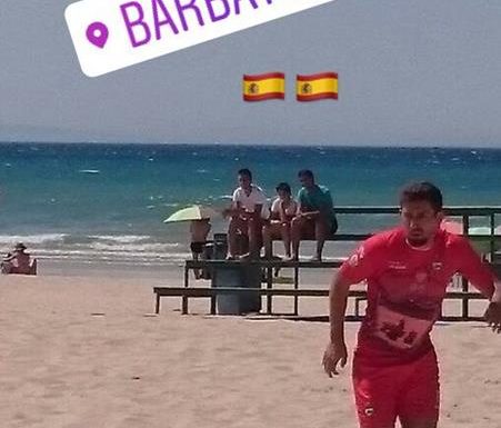 Ex-jogador de futebol de Itapoa atua no beach soccer espanhol 01