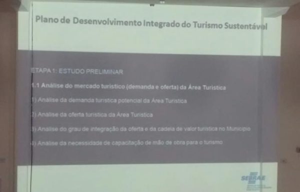 Plano para o desenvolvimento do Turismo em Itapoa e apresentado 25