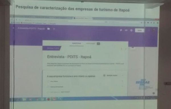 Plano para o desenvolvimento do Turismo em Itapoa e apresentado 28