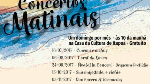 concertos matinais em itapoa