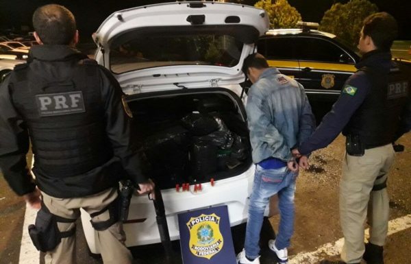 Mais de 400 quilos de maconha a caminho de Itapoa e apreendida no Parana 2