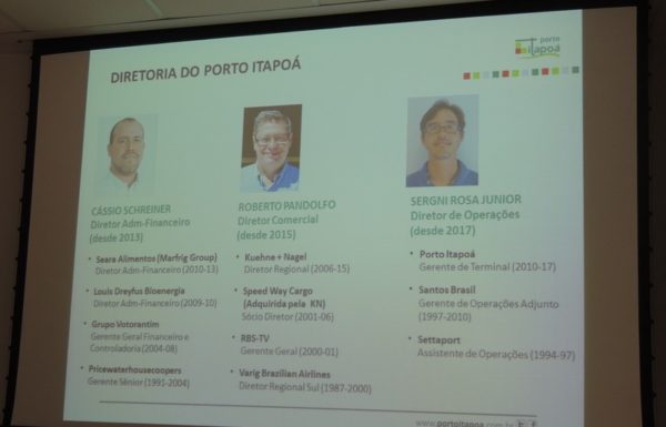 Porto Itapoa apresenta o andamento das obras de sua ampliacao 14