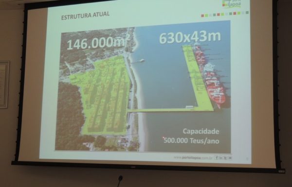 Porto Itapoa apresenta o andamento das obras de sua ampliacao 21