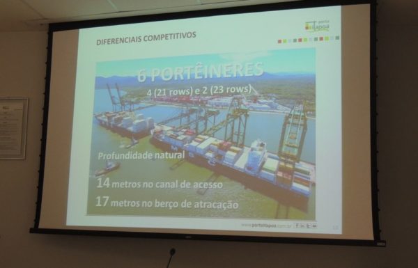 Porto Itapoa apresenta o andamento das obras de sua ampliacao 24