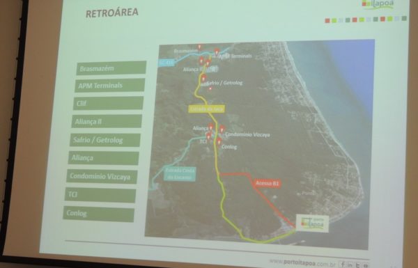 Porto Itapoa apresenta o andamento das obras de sua ampliacao 26