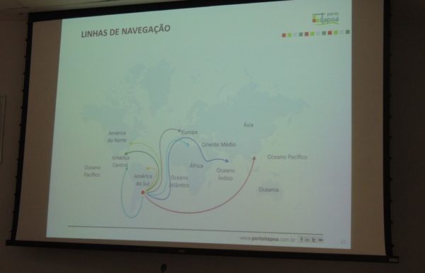 Porto Itapoa apresenta o andamento das obras de sua ampliacao 35