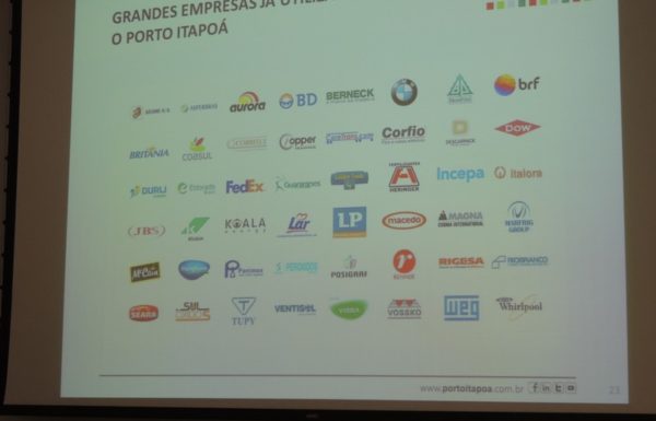 Porto Itapoa apresenta o andamento das obras de sua ampliacao 36