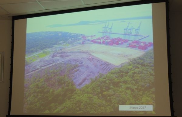 Porto Itapoa apresenta o andamento das obras de sua ampliacao 38