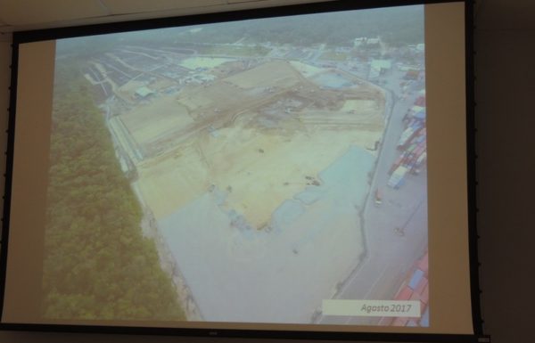 Porto Itapoa apresenta o andamento das obras de sua ampliacao 42