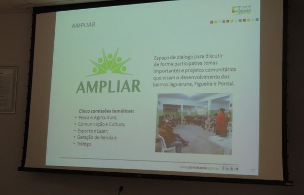 Porto Itapoa apresenta o andamento das obras de sua ampliacao 46