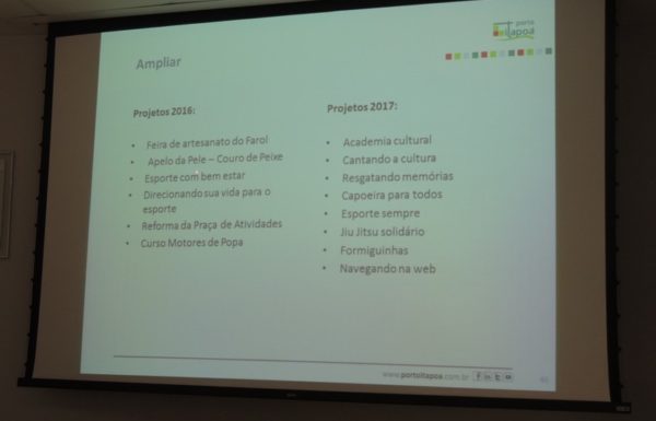 Porto Itapoa apresenta o andamento das obras de sua ampliacao 47