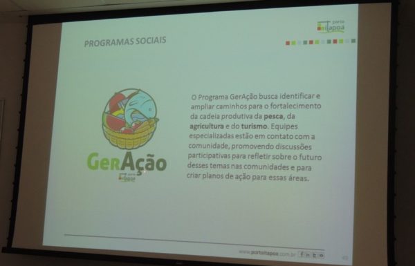 Porto Itapoa apresenta o andamento das obras de sua ampliacao 50