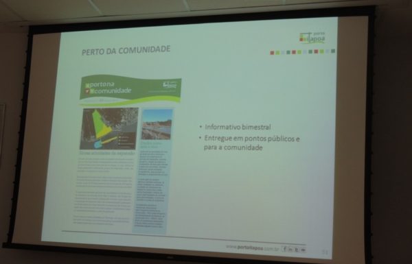 Porto Itapoa apresenta o andamento das obras de sua ampliacao 54