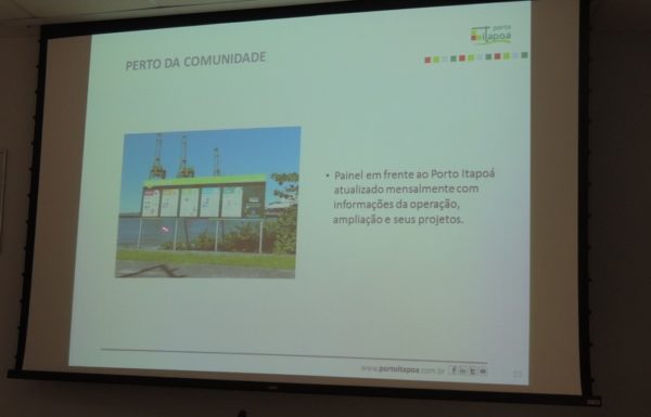 Porto Itapoa apresenta o andamento das obras de sua ampliacao 56