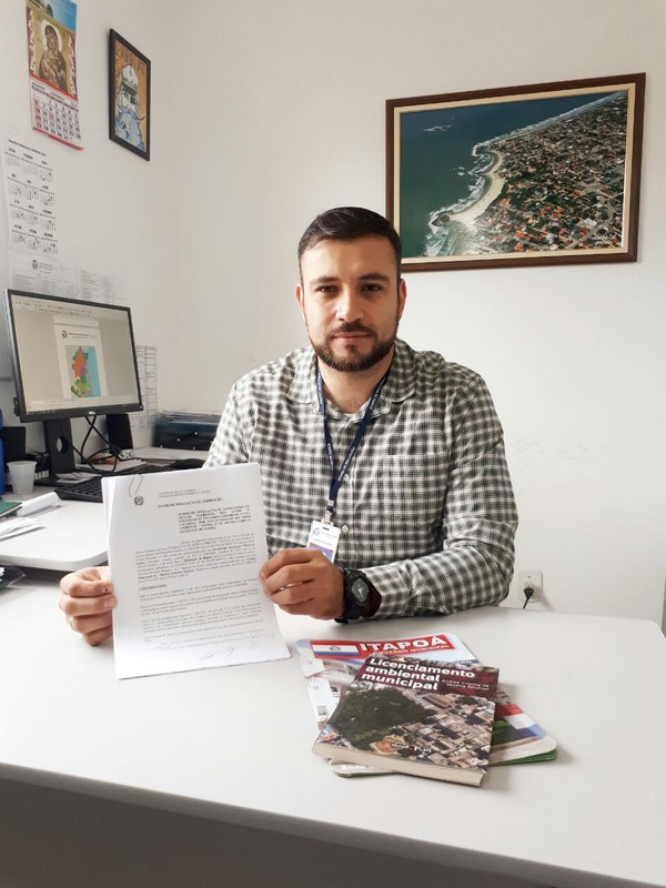 Ricardo Haponiuk, secretario municipal de Meio Ambiente de Itapoa