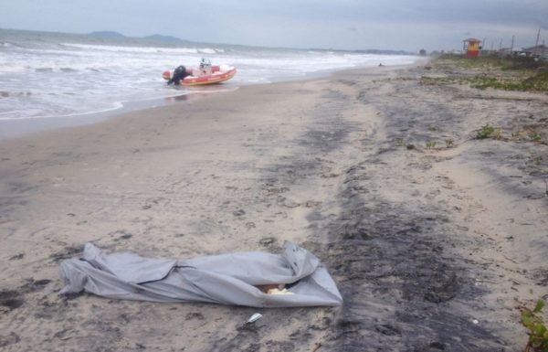 Encontrado o corpo do banhista que se afogou no domingo, dia 03 de setembro