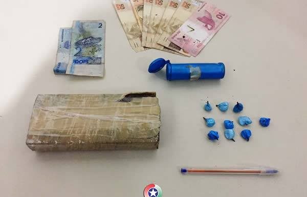 Policia Militar apreende maconha e cocaina em Garuva 2