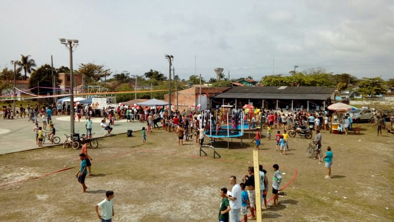 Bombeiros realizam prevenção e demonstração em evento Brincando e Sonhando 07