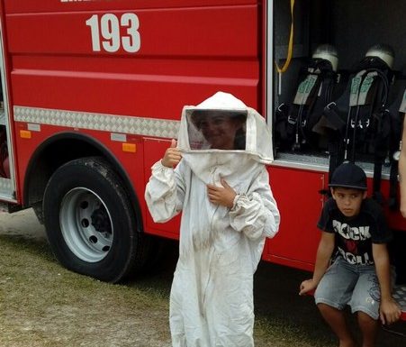 Bombeiros realizam prevenção e demonstração em evento Brincando e Sonhando 11