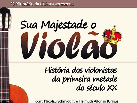 Cartaz Violão - Casa da cultura - Tribuna de Itapoa - capa