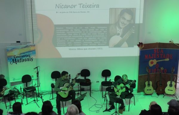 Concerto Sua Majestade, o Violao na Casa da Cultura de Itapoa foi um sucesso 12