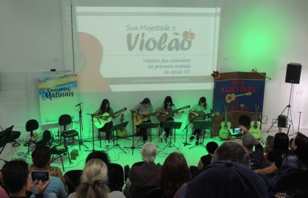 Concerto Sua Majestade, o Violao na Casa da Cultura de Itapoa foi um sucesso 47
