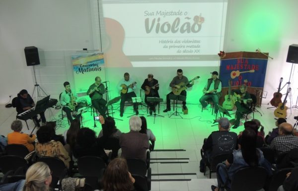 Concerto Sua Majestade, o Violao na Casa da Cultura de Itapoa foi um sucesso 50